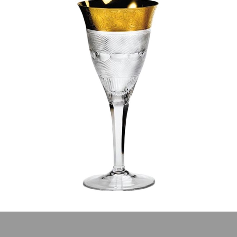Moser Splendid crystal wine glasses